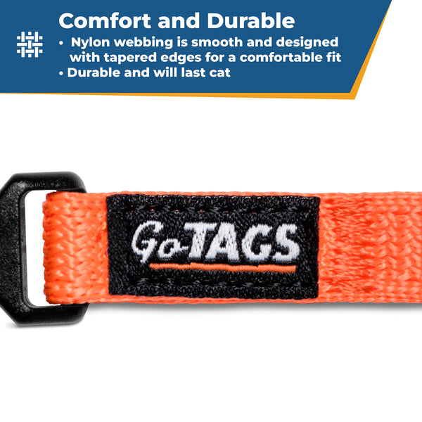 Personalized Embroidered Cat Collar with Breakaway Buckle