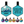 Load image into Gallery viewer, Hexagon Shape Silent Silicone Dog Tags with Design
