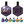 Load image into Gallery viewer, Hexagon Shape Silent Silicone Dog Tags with Design