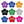 Load image into Gallery viewer, GoTags Flower Dog Tags, Personalized Pet Tags in Flower Shape