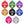 Load image into Gallery viewer, GoTags I'm Microchipped Chipped Pet ID Tags, Personalized Dog Tags Engraved with Dog Name and ID