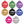 Load image into Gallery viewer, GoTags Oh Shit I'm Lost Pet ID Tags, Personalized and Engraved on Tag Back with 4 Lines of Custom ID