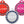 Load image into Gallery viewer, GoTags Pet ID Tags with Swarovski Crystals, Red, Pink, Personalized, Engraved
