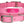 Load image into Gallery viewer, GoTags Pink Personalized Dog Collars with Nameplate ID Tag Engraved, Dog Collars with Metal Buckle