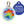 Load image into Gallery viewer, GoTags Silent Rainbow Paw Print Pet ID Tag with Silencer, Quiet Dog Tag Personalized Engraved