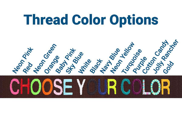 GoTags Thread Color Options