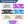 Load image into Gallery viewer, Infographic showing seven tag color options
