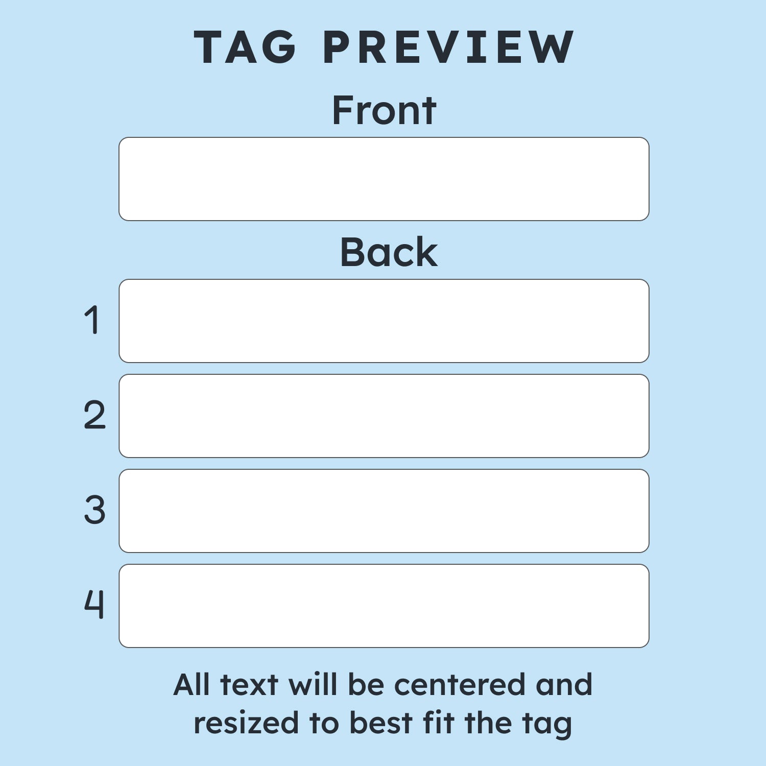 Two-Tone Silent Silicone Dog ID Tag