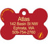 DC Comics Superhero Pet ID Tag - Bone Shape