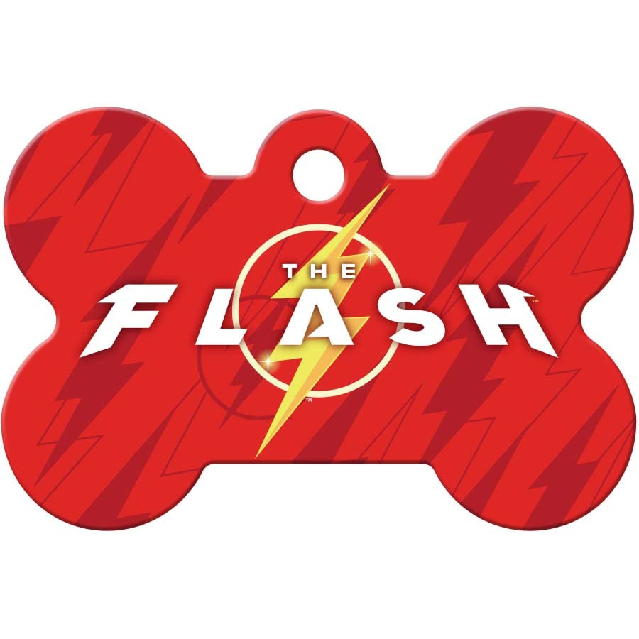 DC Comics Superhero Pet ID Tag - Bone Shape