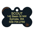 GoTags Halloween Snoopy and Charlie Brown Pet ID Tags for Dogs and Cats, Personalized Engraved Dog ID Tags with up to 4 Lines