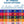 Load image into Gallery viewer, Chart showing 15 or more thread color options for personalized dog collars
