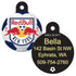 MLS Soccer Team Pet ID Tag - Round Shape