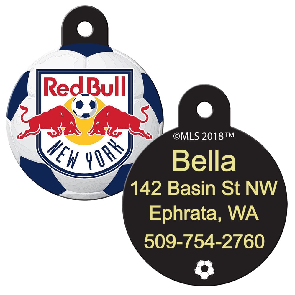 MLS Soccer Team Pet ID Tag - Round Shape