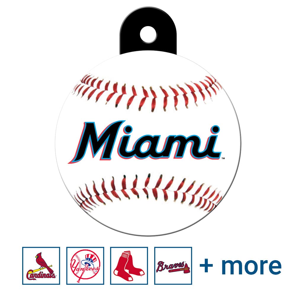 MLB Team Pet ID Tag - Round Shape