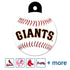 MLB Team Pet ID Tag - Round Shape