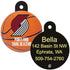 NBA Team Pet ID Tag - Round Shape