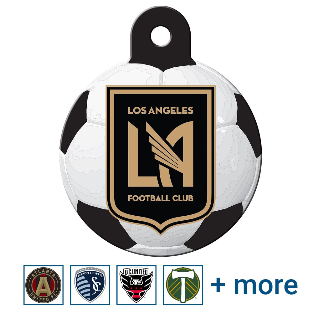 MLS Soccer Team Pet ID Tag - Round Shape