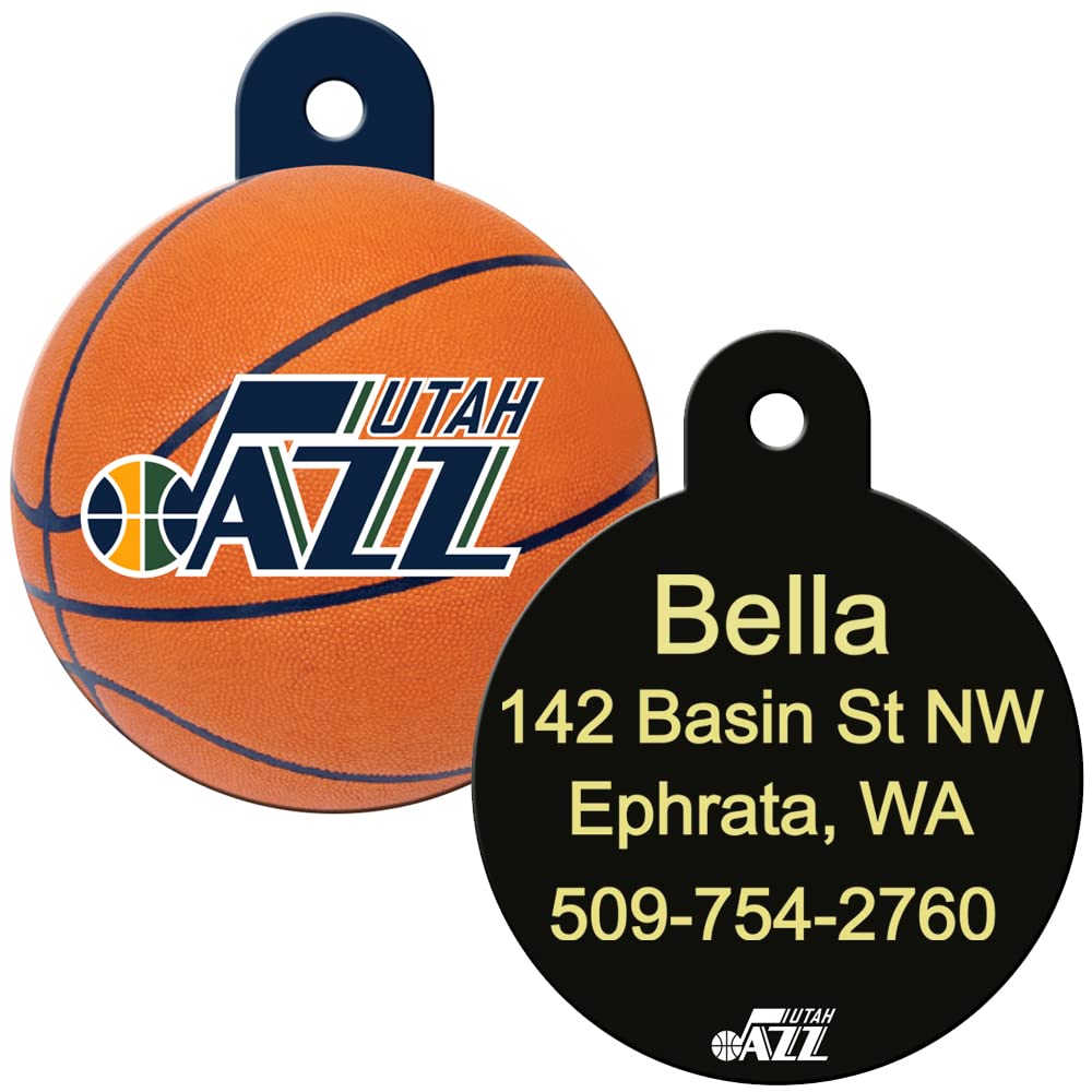 NBA Team Pet ID Tag - Round Shape
