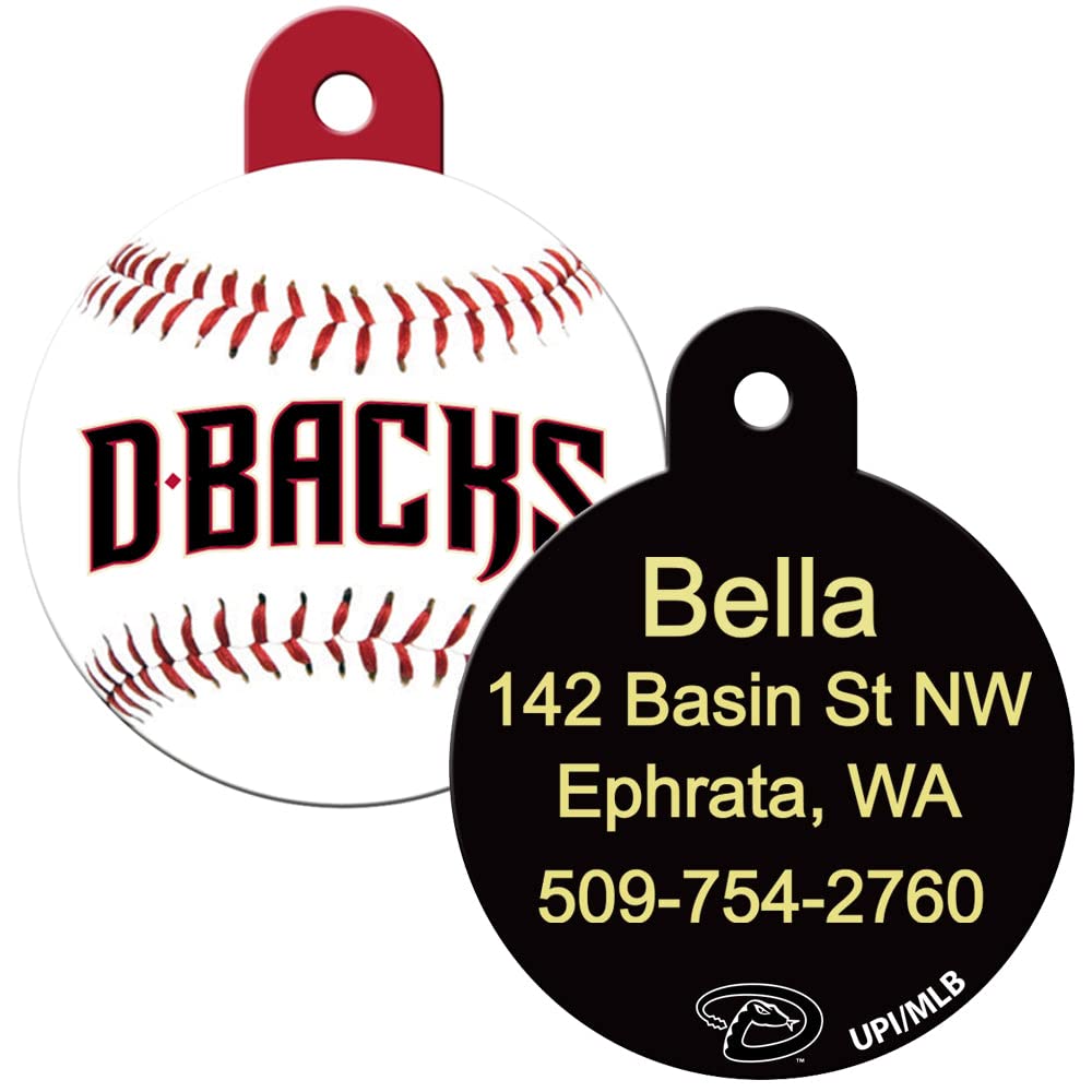MLB Team Pet ID Tag - Round Shape