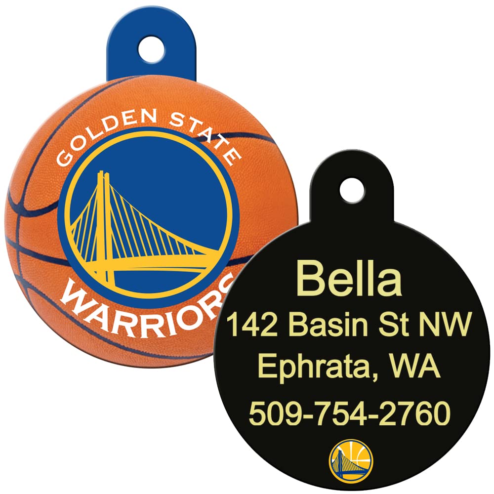 NBA Team Pet ID Tag - Round Shape