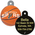 NBA Team Pet ID Tag - Round Shape