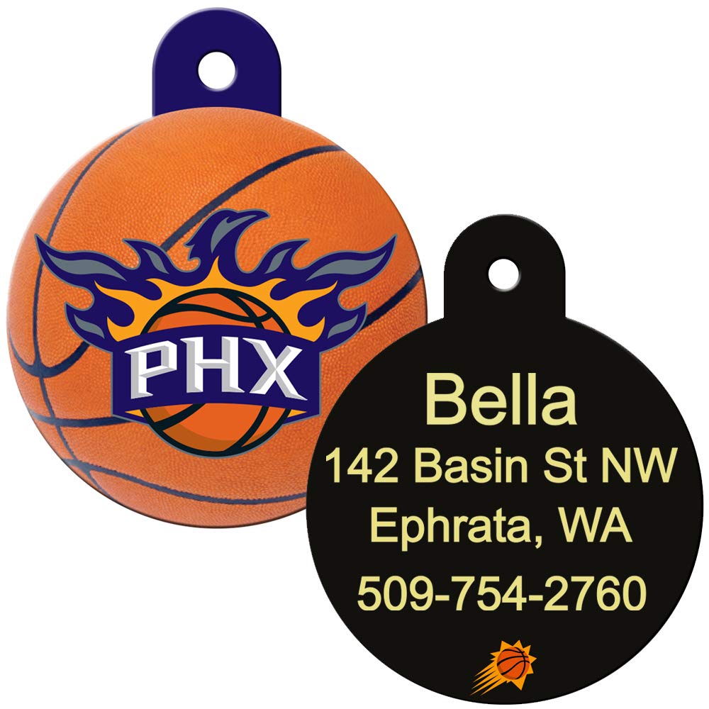 NBA Team Pet ID Tag - Round Shape