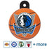 NBA Team Pet ID Tag - Round Shape