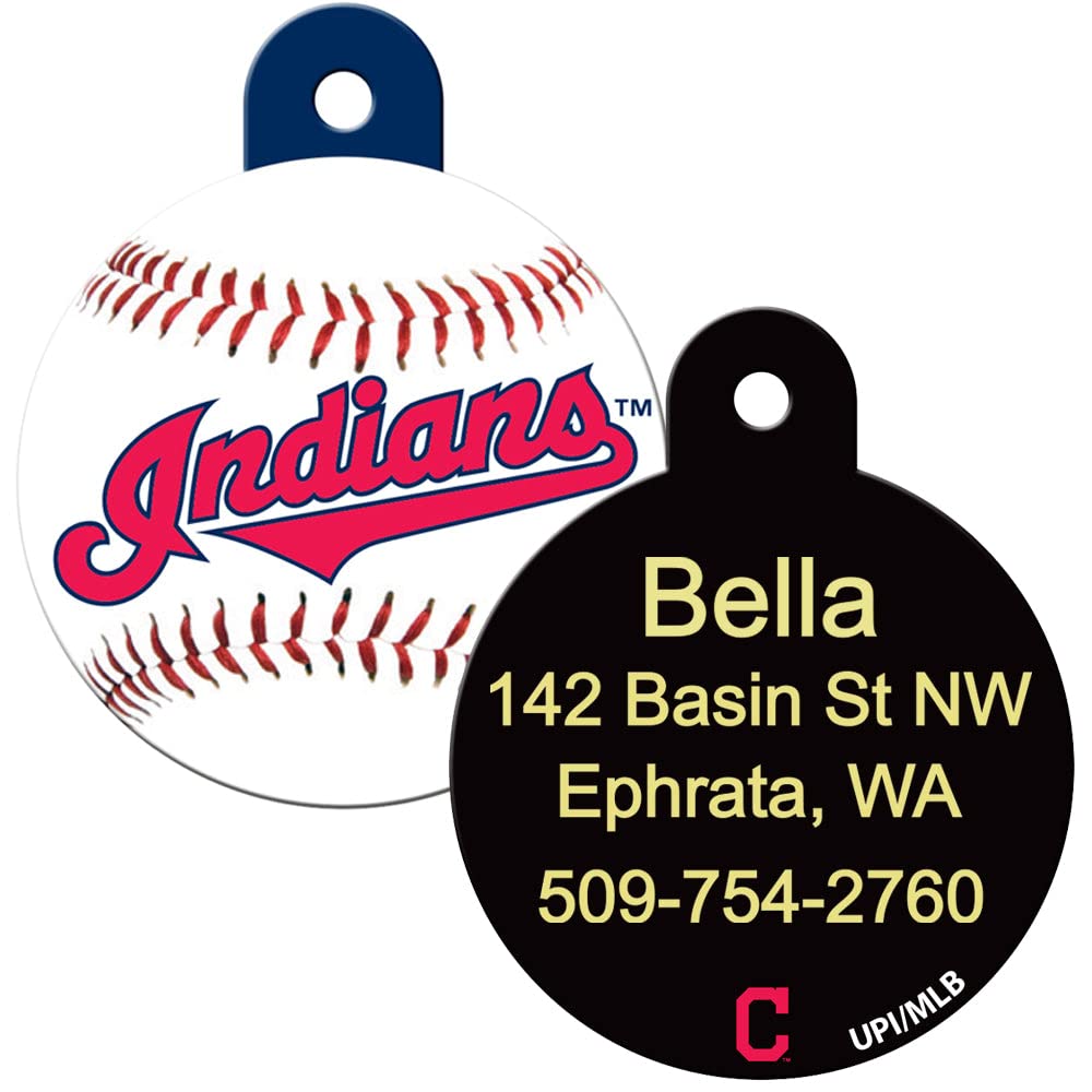 MLB Team Pet ID Tag - Round Shape