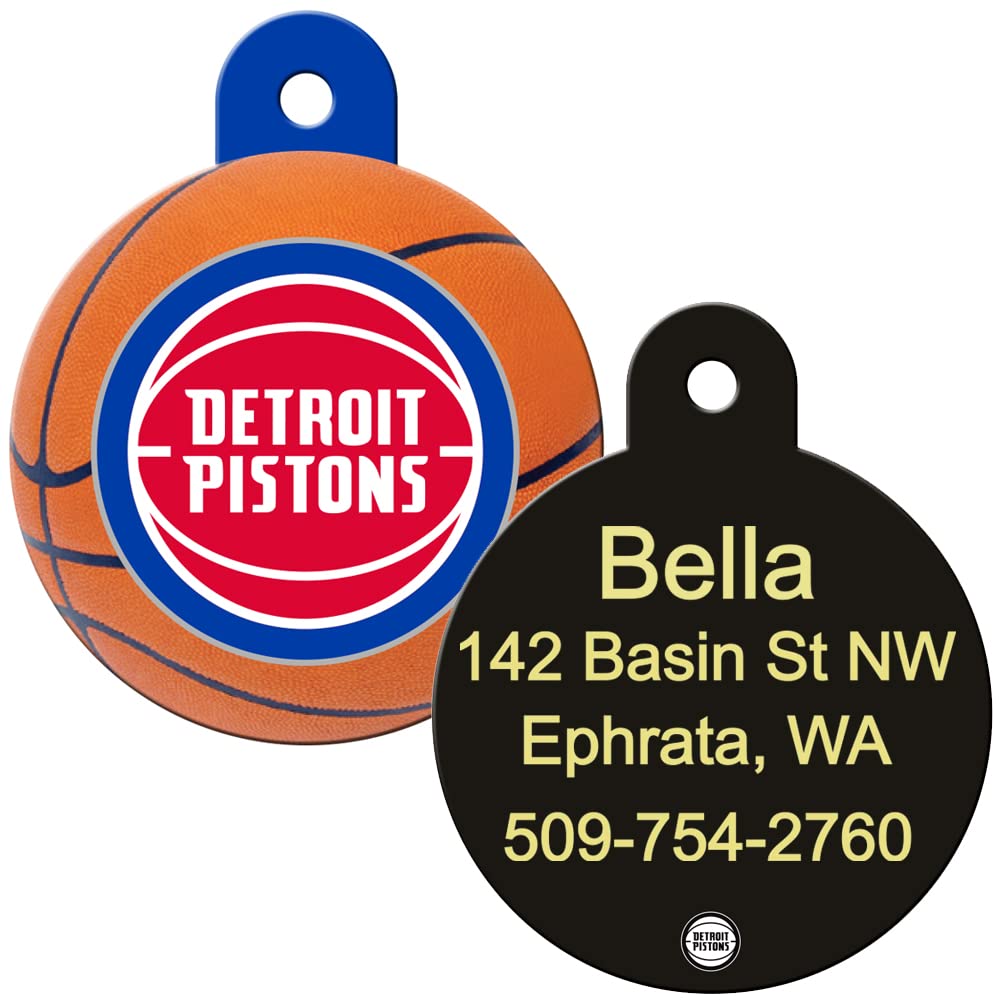 NBA Team Pet ID Tag - Round Shape