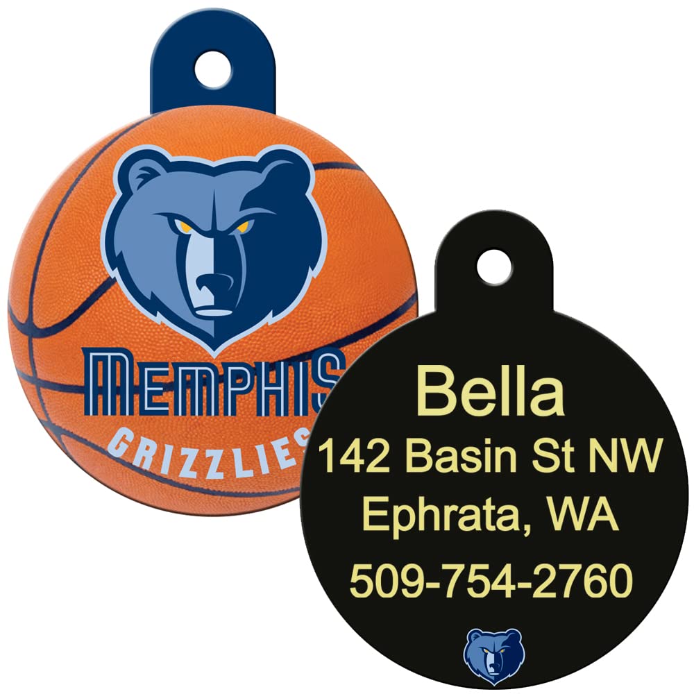 NBA Team Pet ID Tag - Round Shape