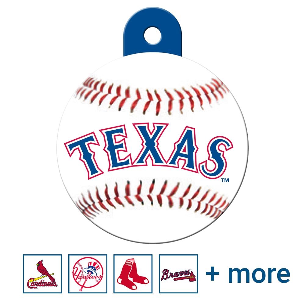 MLB Team Pet ID Tag - Round Shape