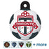 MLS Soccer Team Pet ID Tag - Round Shape