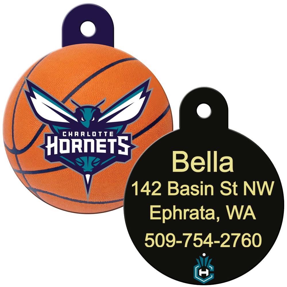 NBA Team Pet ID Tag - Round Shape