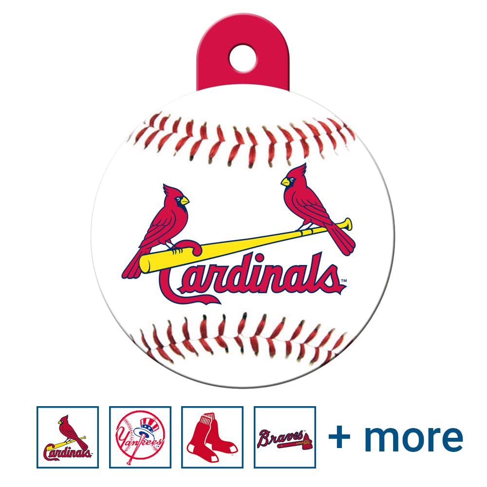 MLB Team Pet ID Tag - Round Shape