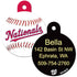 MLB Team Pet ID Tag - Round Shape