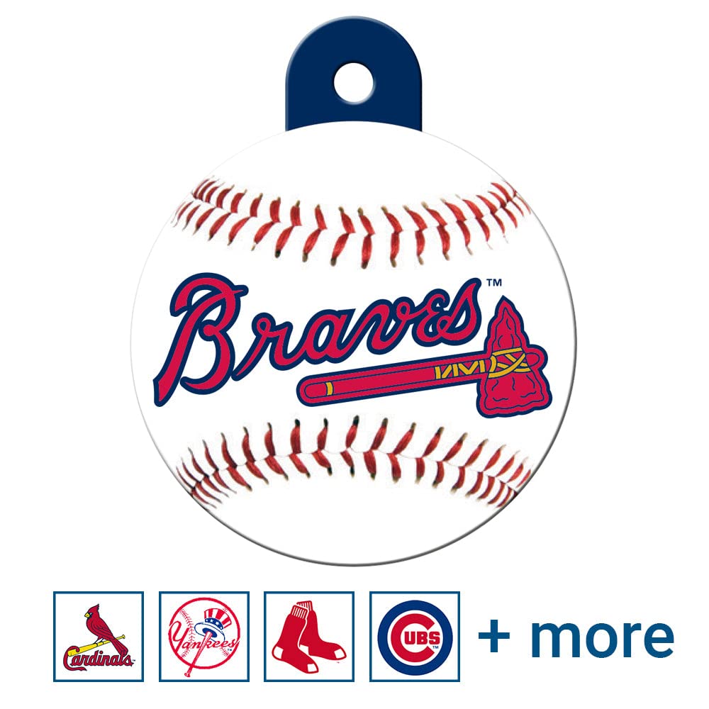 MLB Team Pet ID Tag - Round Shape
