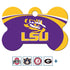 NCAA Team Pet ID Tag - Bone Shape