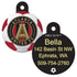 MLS Soccer Team Pet ID Tag - Round Shape