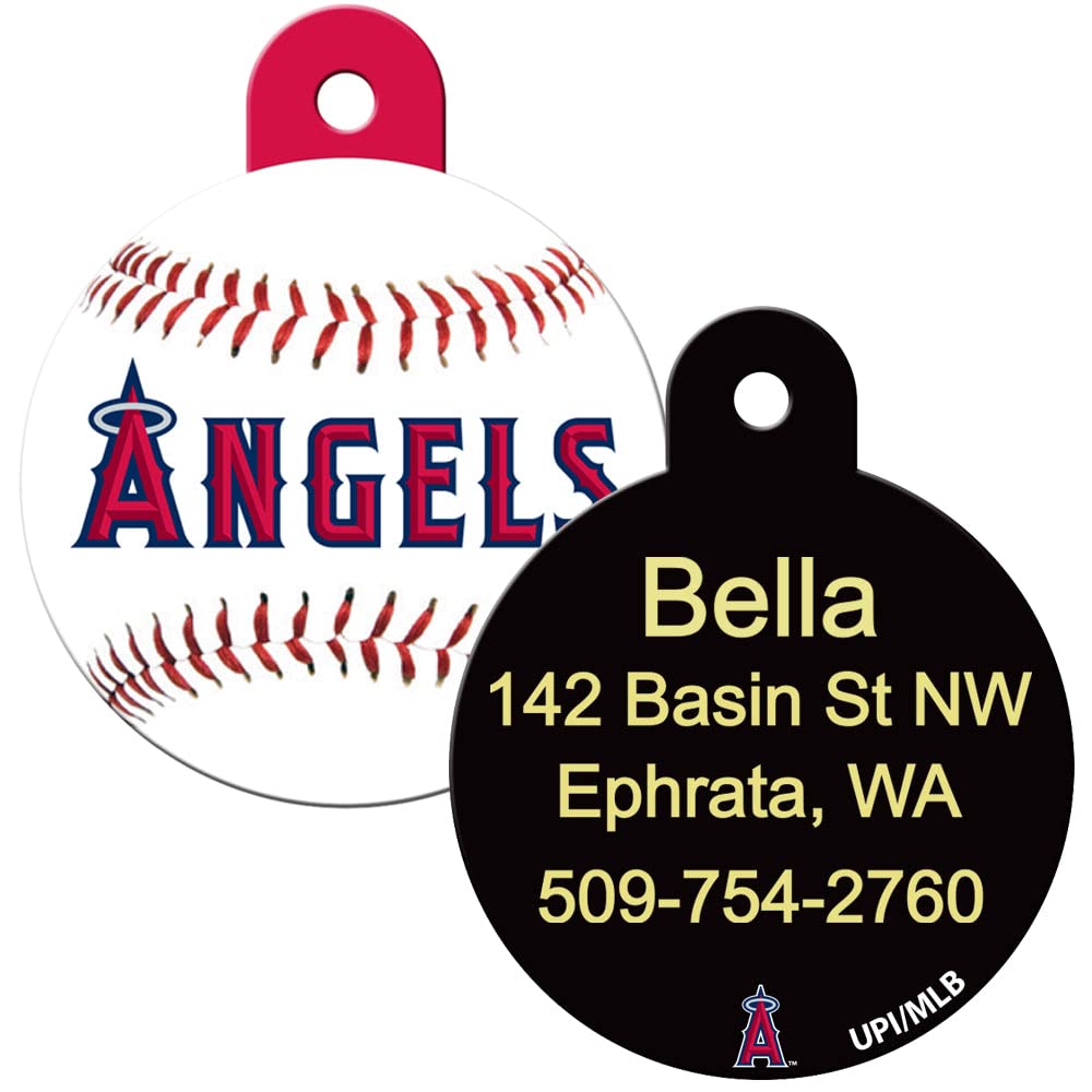 MLB Team Pet ID Tag - Round Shape