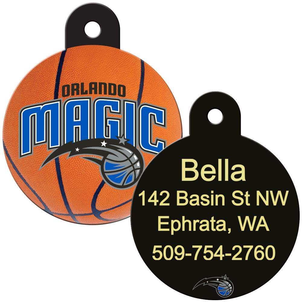 NBA Team Pet ID Tag - Round Shape