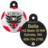 MLS Soccer Team Pet ID Tag - Round Shape