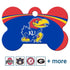 NCAA Team Pet ID Tag - Bone Shape