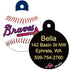 MLB Team Pet ID Tag - Round Shape