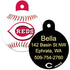 MLB Team Pet ID Tag - Round Shape