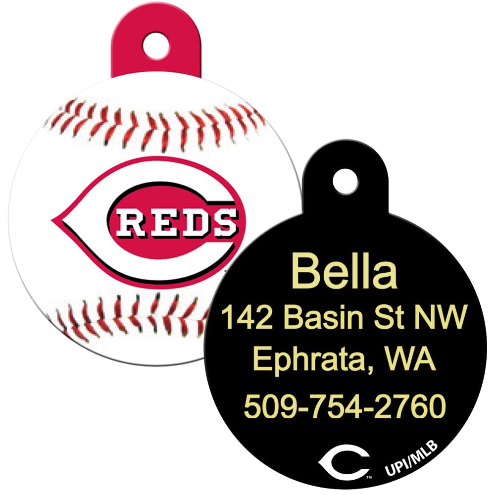 MLB Team Pet ID Tag - Round Shape