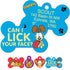 Front and back of Garfield & Odie bone dog tag showing Odie with Can I Lick Your Face text and sample engraved contact info