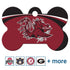 NCAA Team Pet ID Tag - Bone Shape