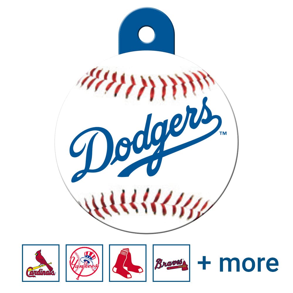 MLB Team Pet ID Tag - Round Shape