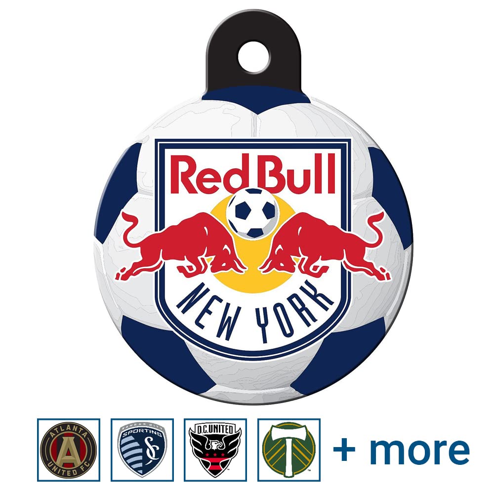 MLS Soccer Team Pet ID Tag - Round Shape
